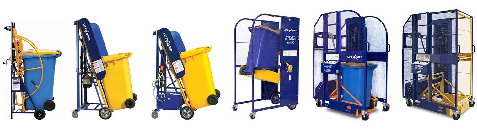 Liftmaster's bin lifter range