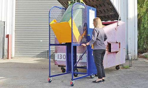 Bin lifters for schools