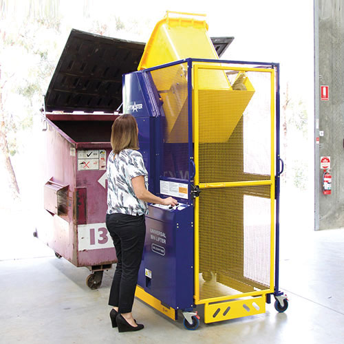 Bin lifter operation videos