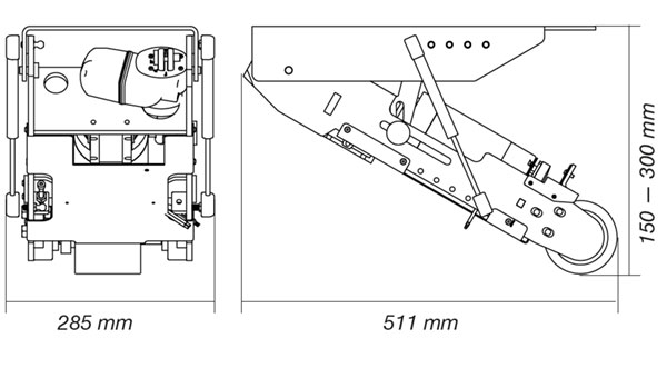 Retractable P5W diagram